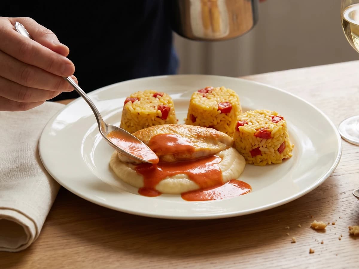 Mousselines de Volaille au Paprika - Chef Juliette
