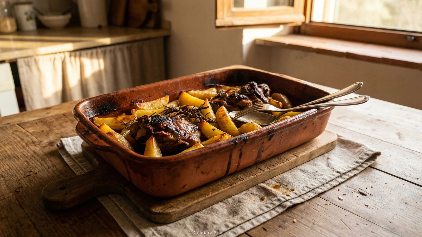 Agnello al Forno con Patate