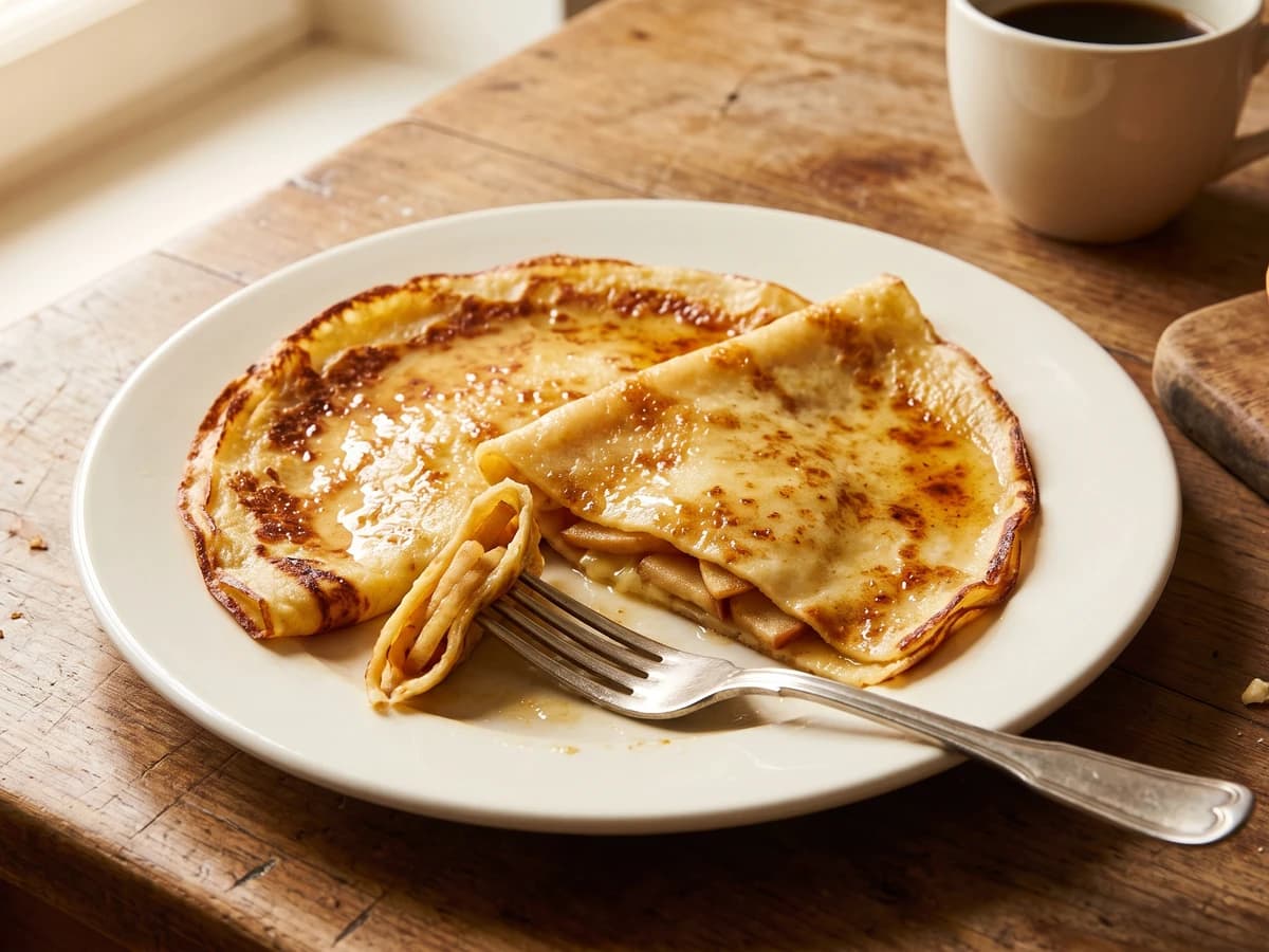 Pancakes à la Normande - Chef Juliette