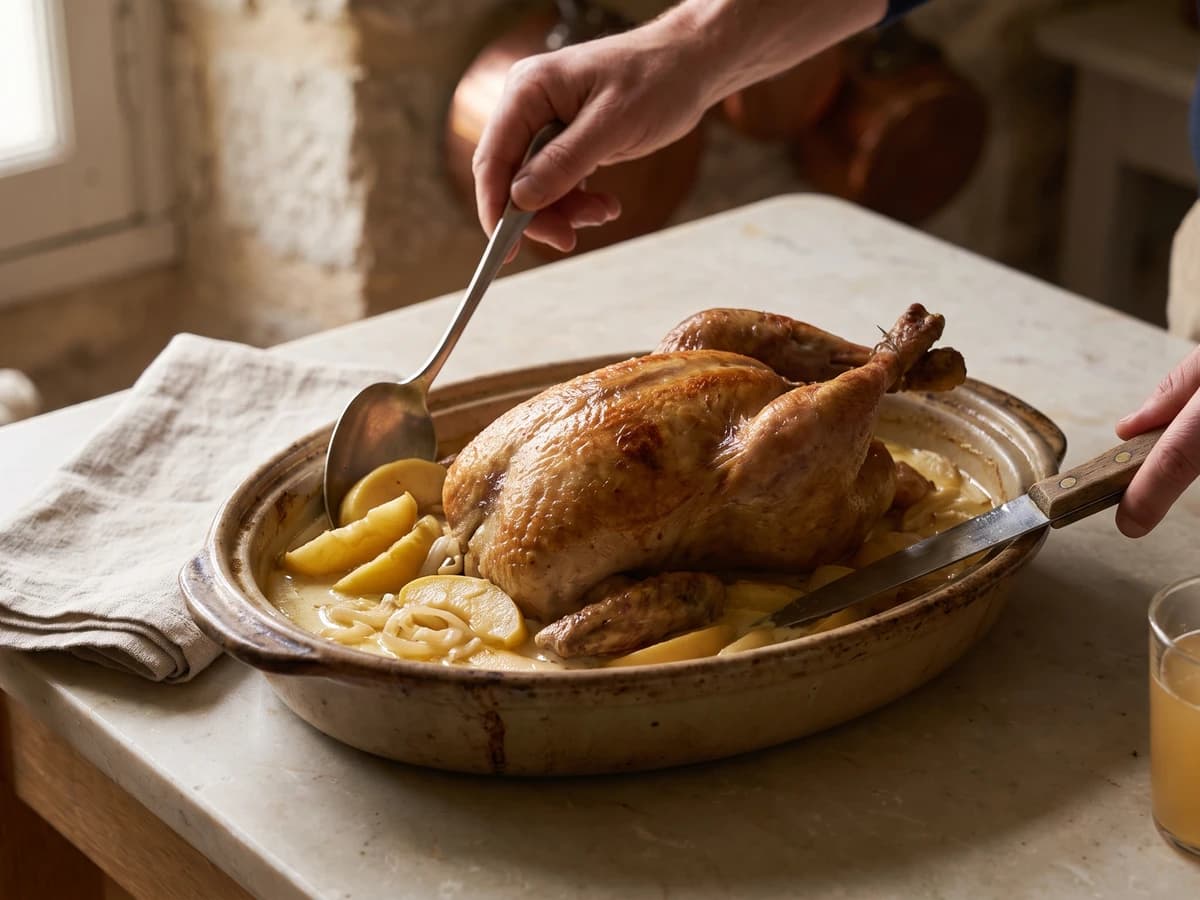Faisan à la Normande - Chef Juliette