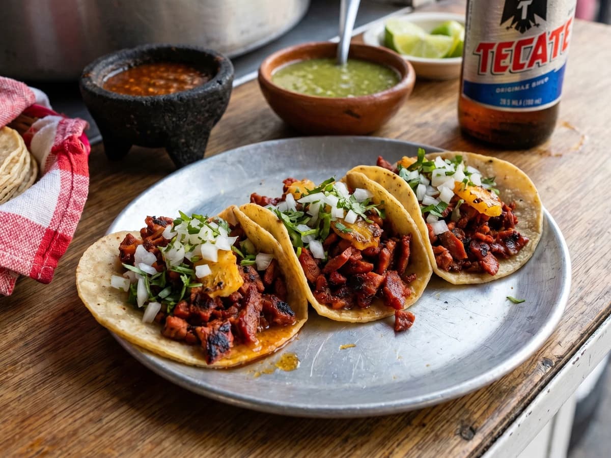 Tijuana-Style Tacos al Pastor
