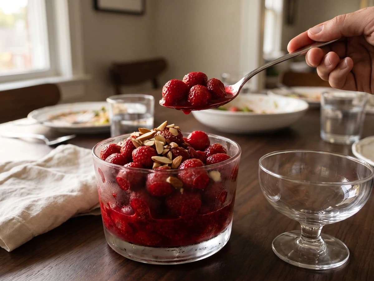Fraises Cardinal - Chef Juliette