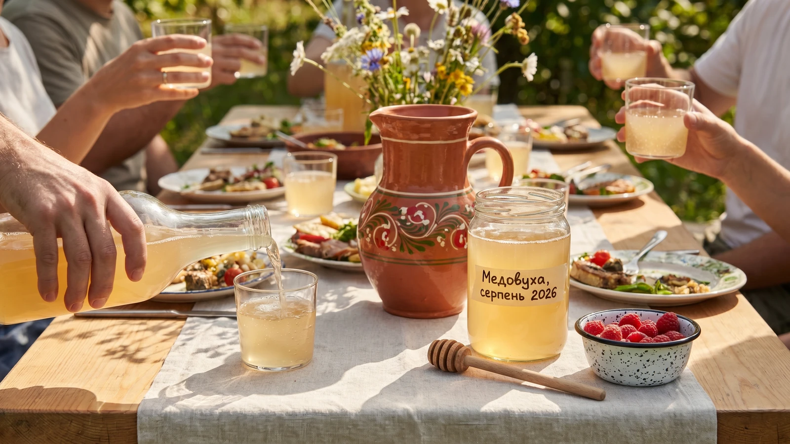 Medovukha (медовуха, honey mead)