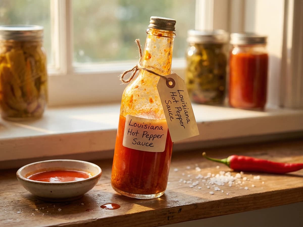Louisiana Hot Pepper Sauce - Chef Remy