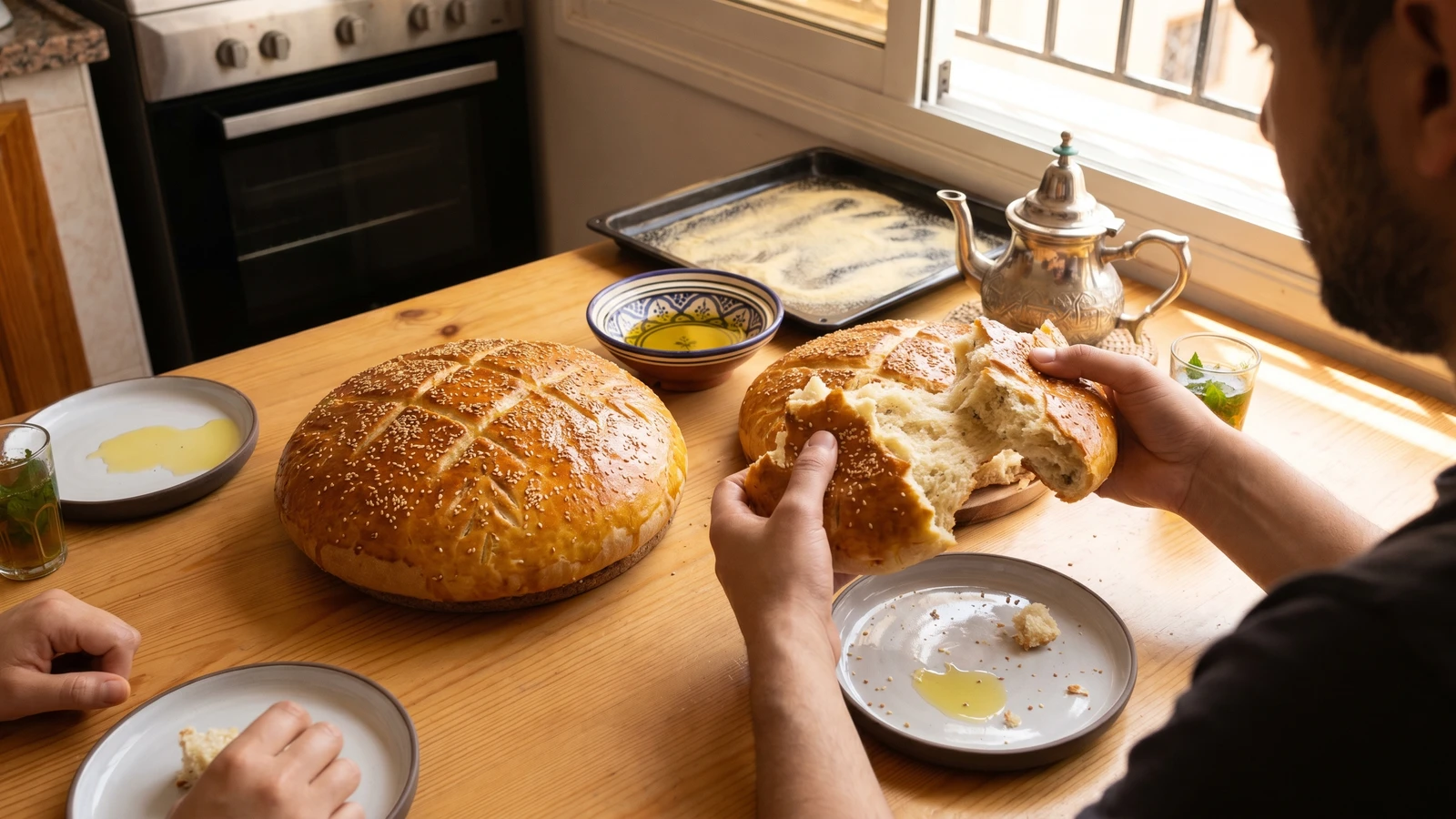Khobz Mzouweq (خبز مزوق)