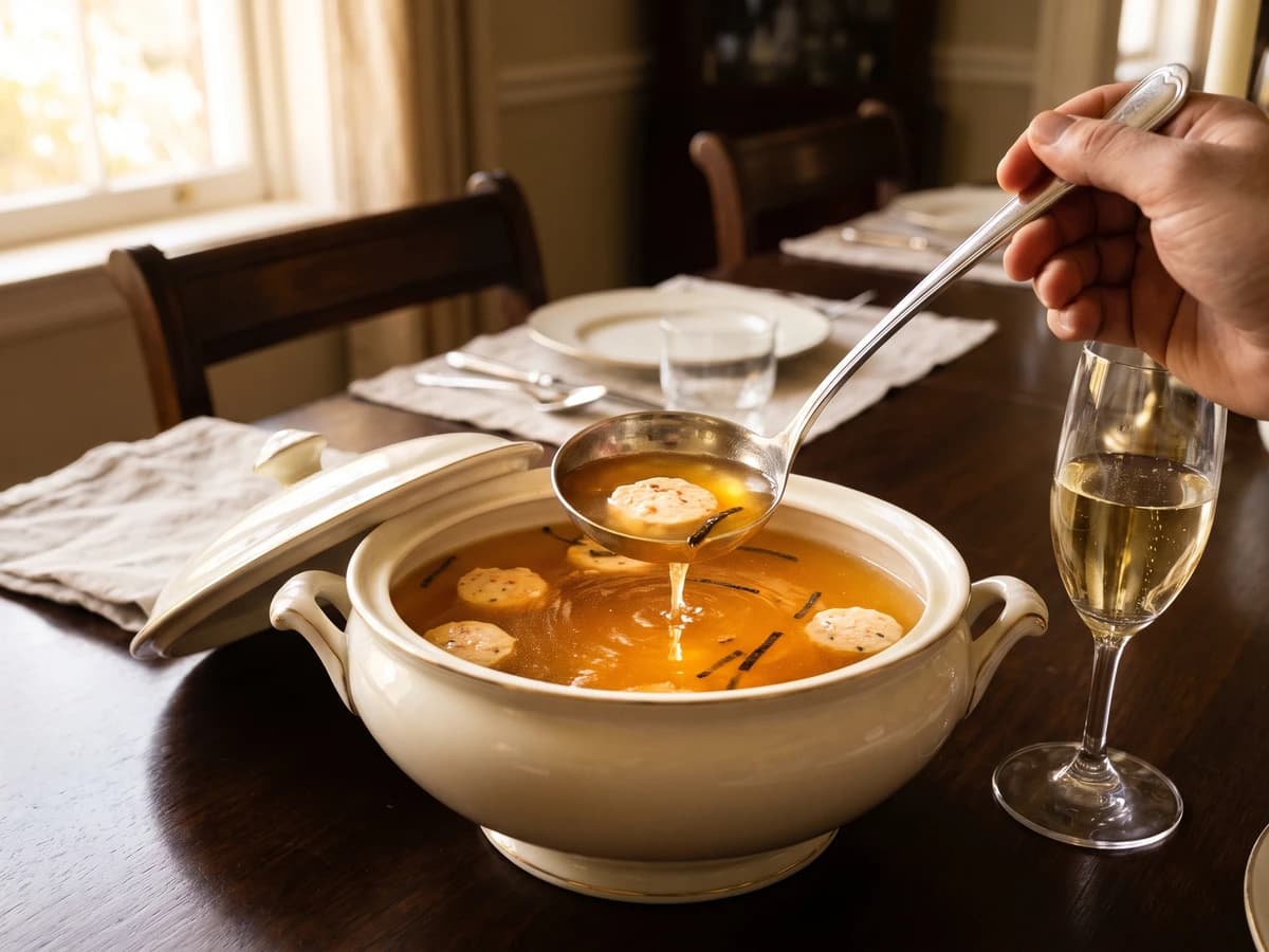 Consommé Diplomate - Chef Juliette