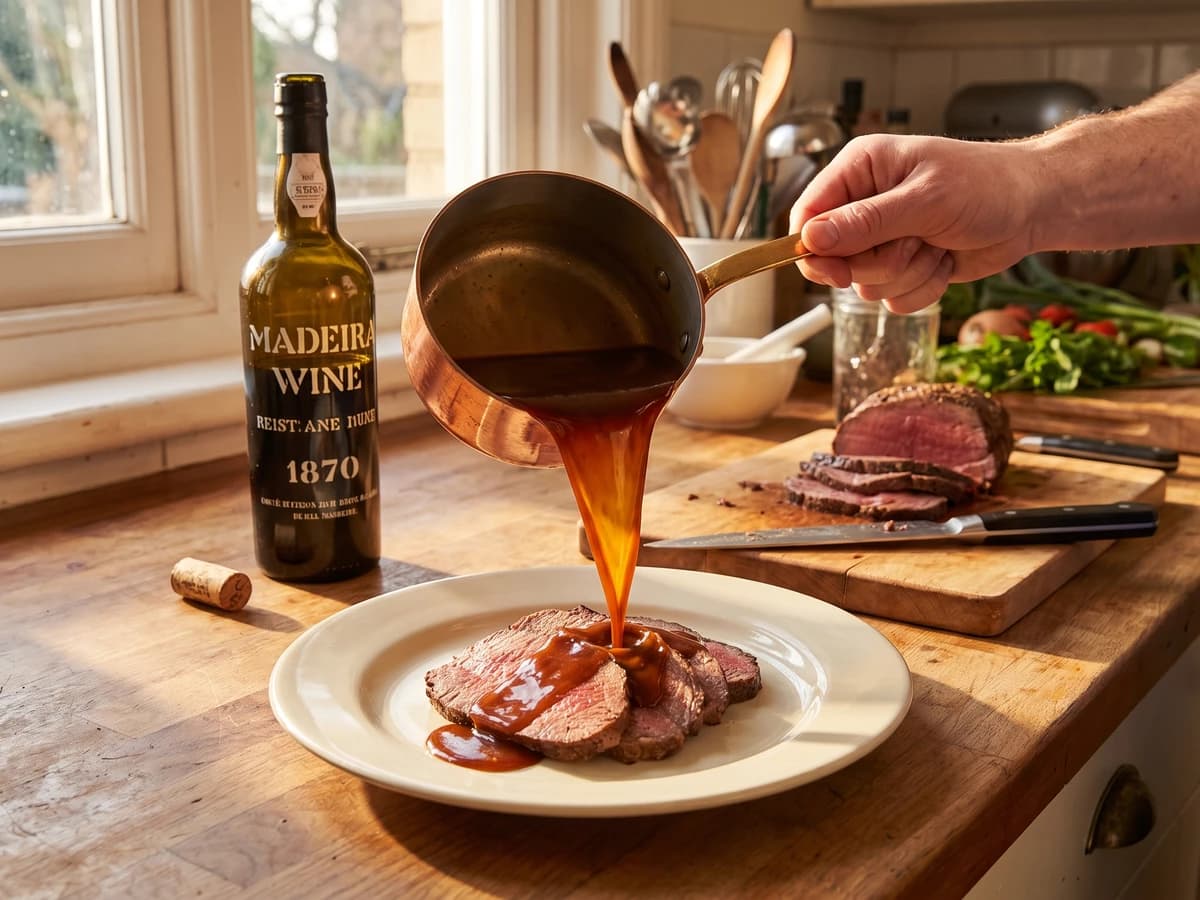 Madeira Sauce - Chef Juliette