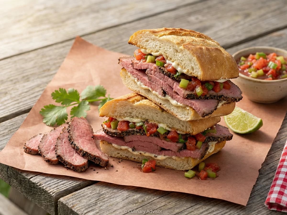 Santa Maria Tri-Tip Sandwich - Chef Dean