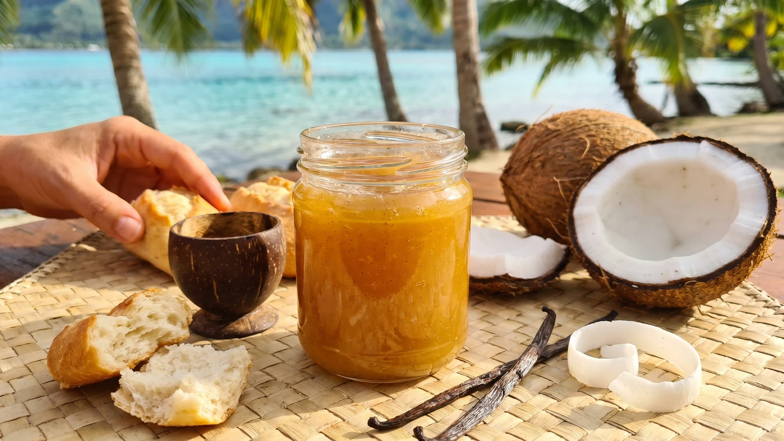 Confiture de Coco (Tahitian Coconut Jam)
