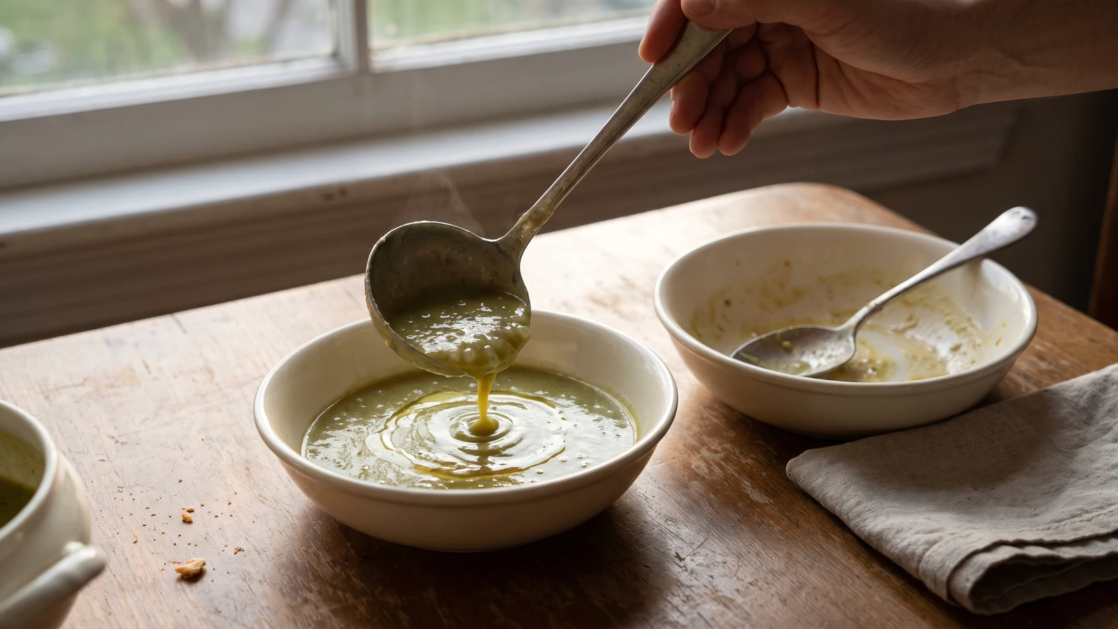 Purée d’Oseille et de Sagou à la Crème