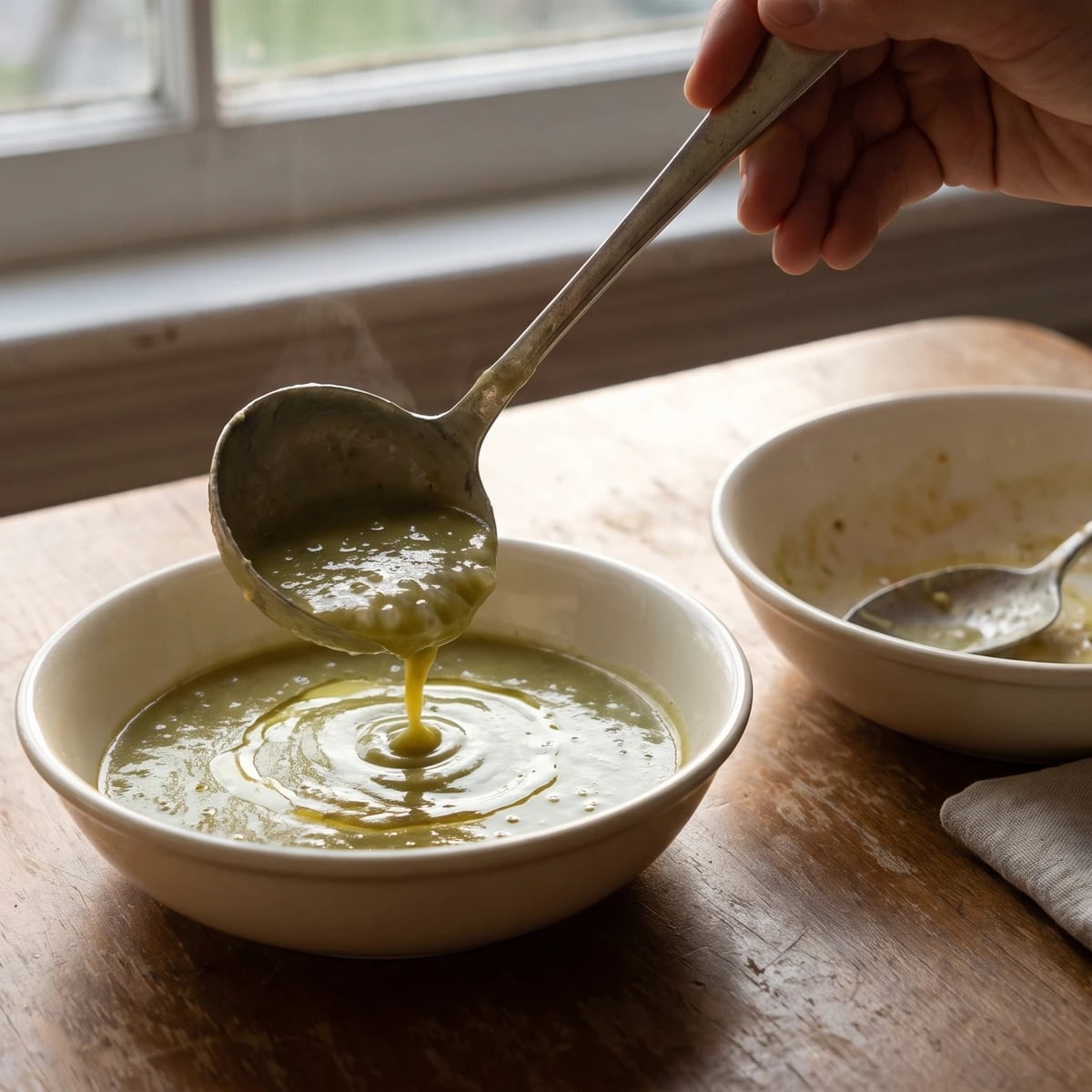 Purée d’Oseille et de Sagou à la Crème