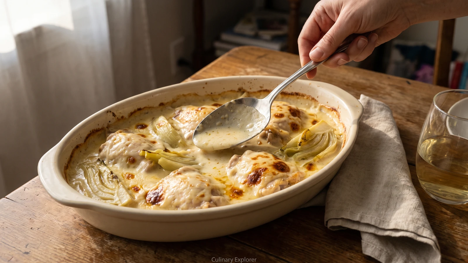 Poulet Sauté au Fenouil