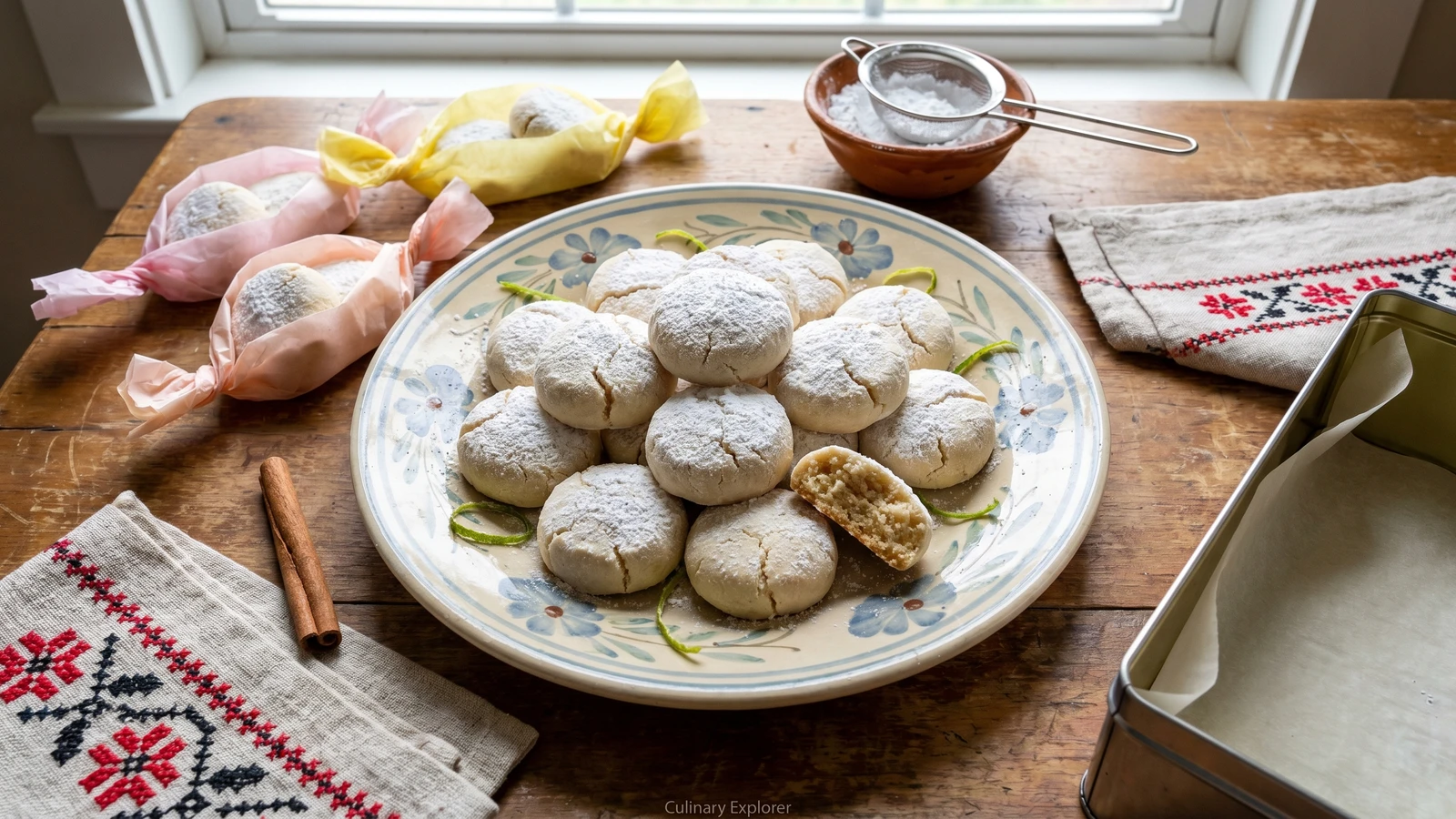 Polvorón de Sagú Yucateco