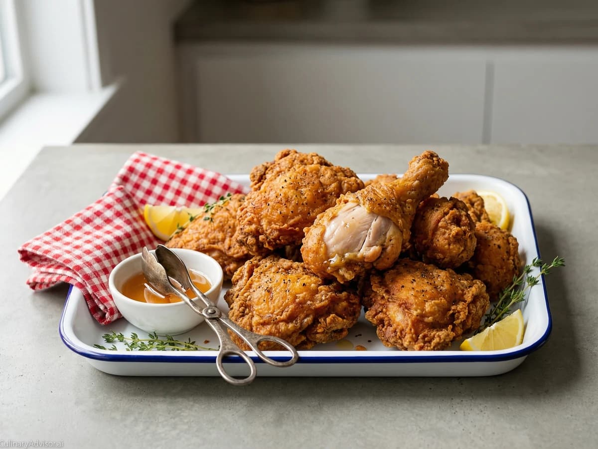 Southern Buttermilk Fried Chicken - Chef Dean
