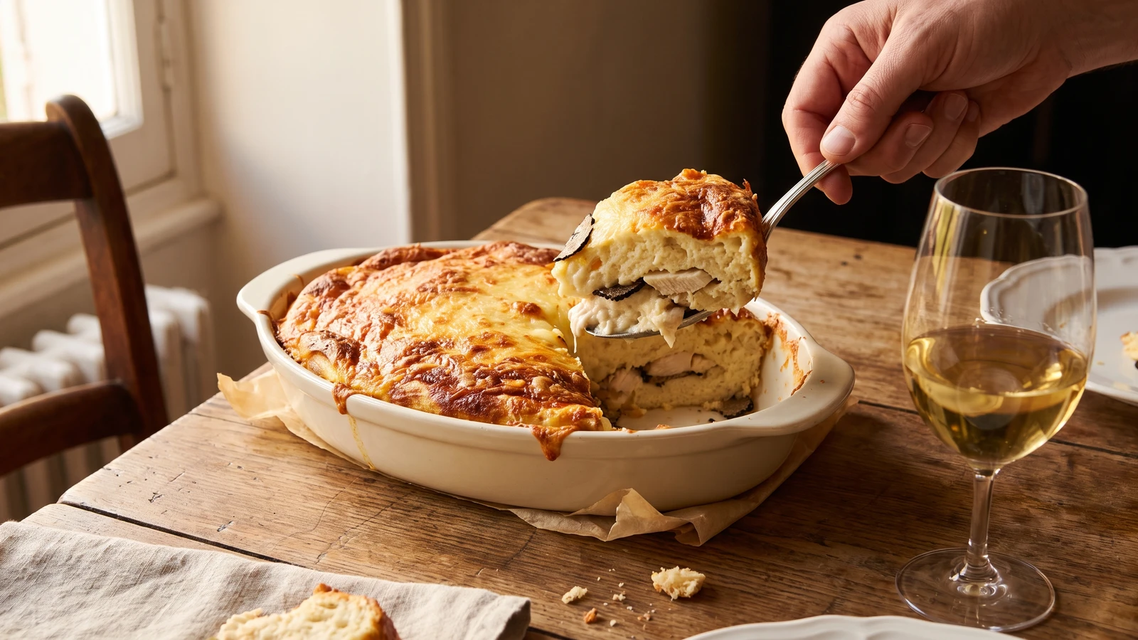 Poularde Reine Marguerite