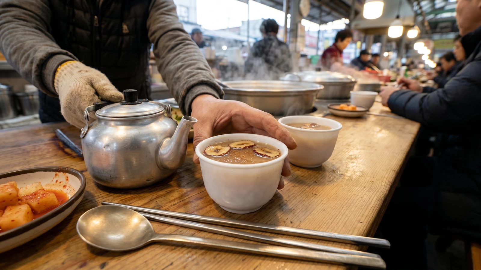 Moju (Spiced Boiled Makgeolli)
