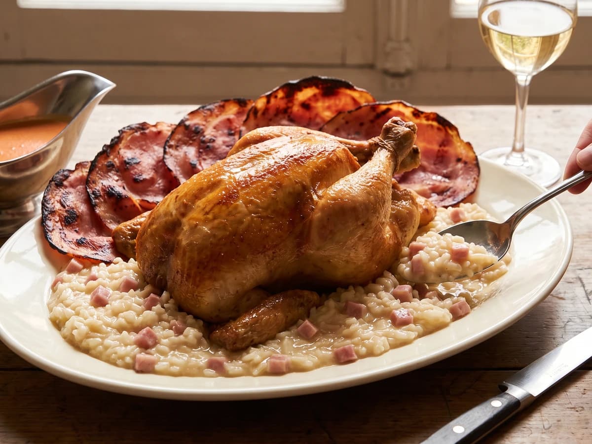 Poularde Valencienne - Chef Juliette