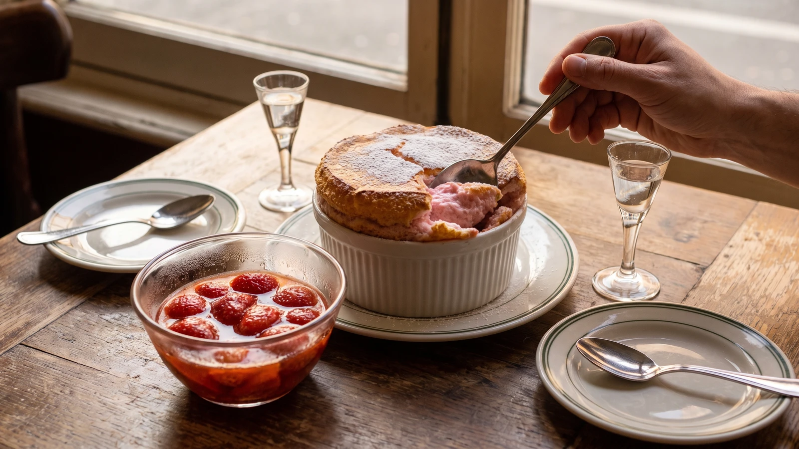 Strawberry Soufflé
