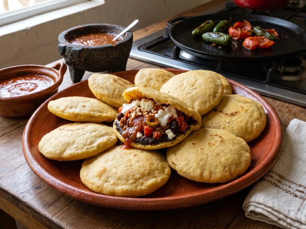 Gorditas Infladas Veracruzanas - Chef Lupita