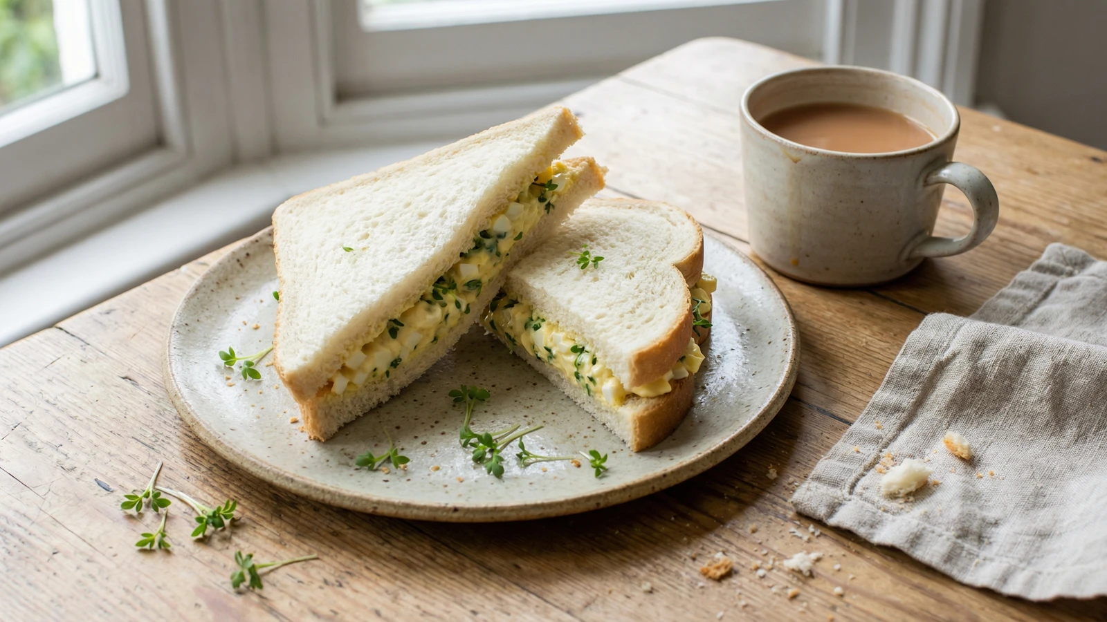 Egg and Cress Sandwich