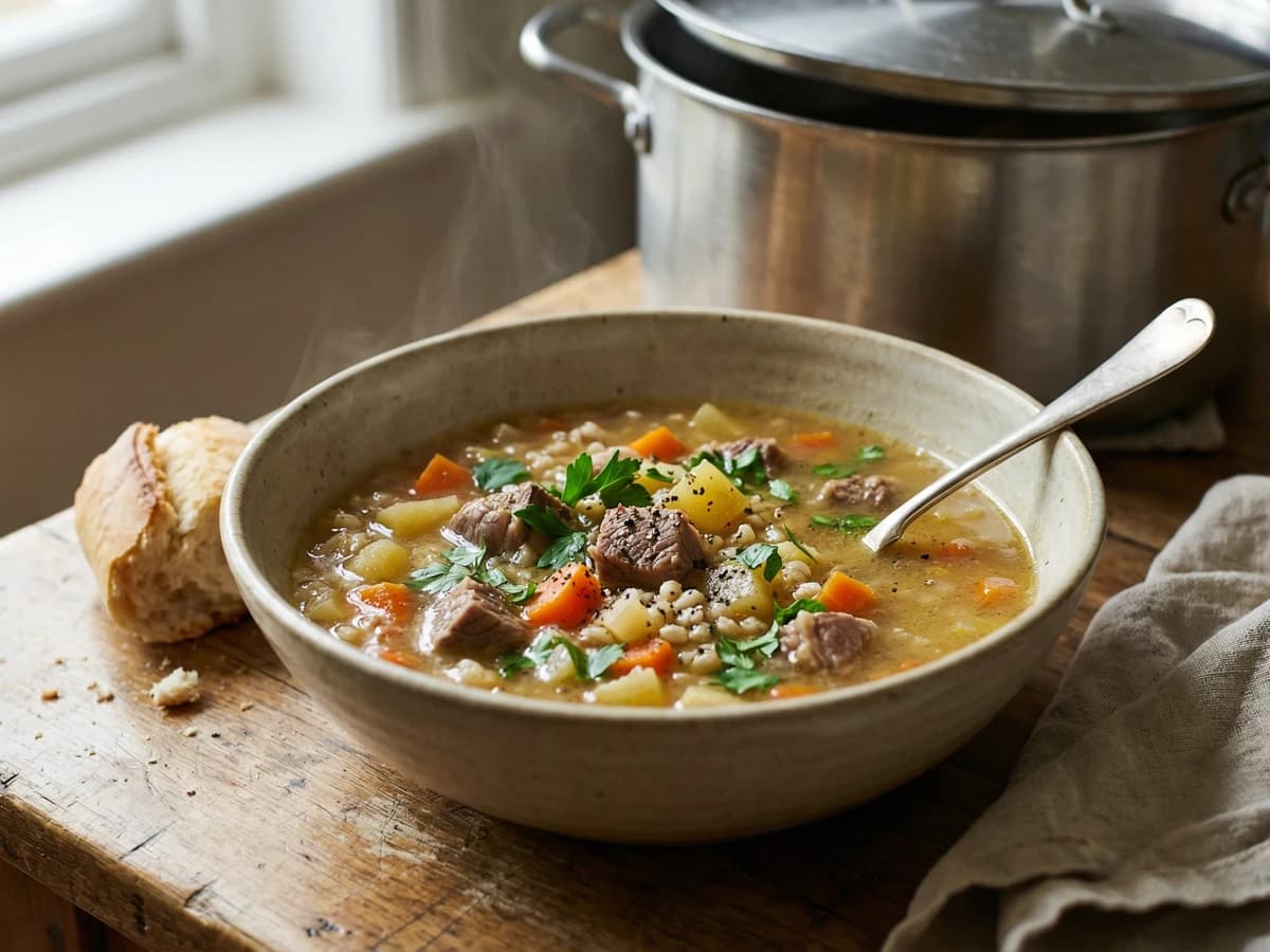 British Soups — recipes by Chef Thomas