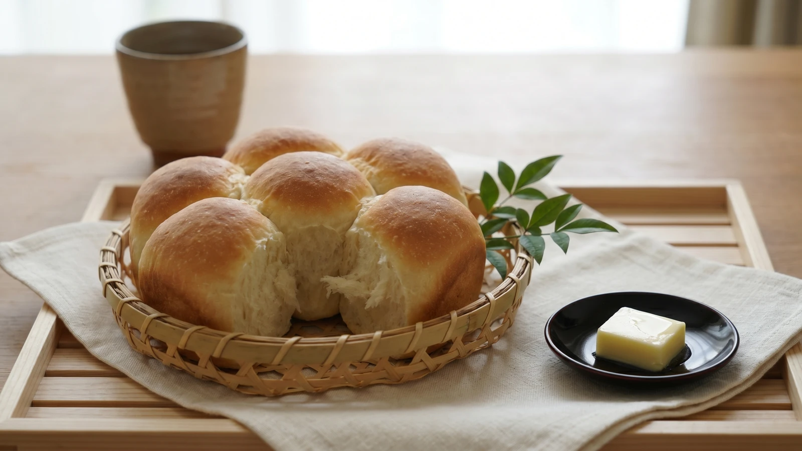 Chigiri-pan (ちぎりパン, pull-apart bread)