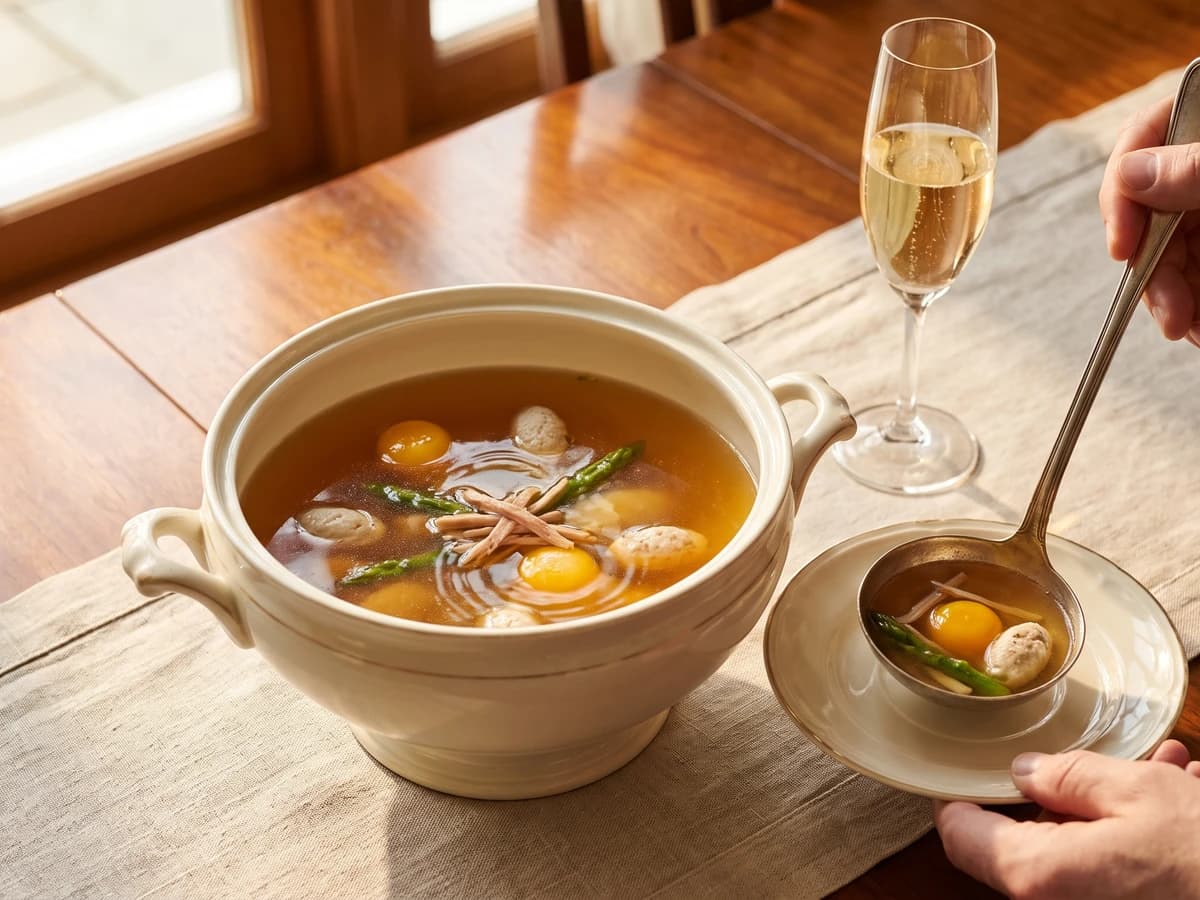 Consommé D’Orsay - Chef Juliette