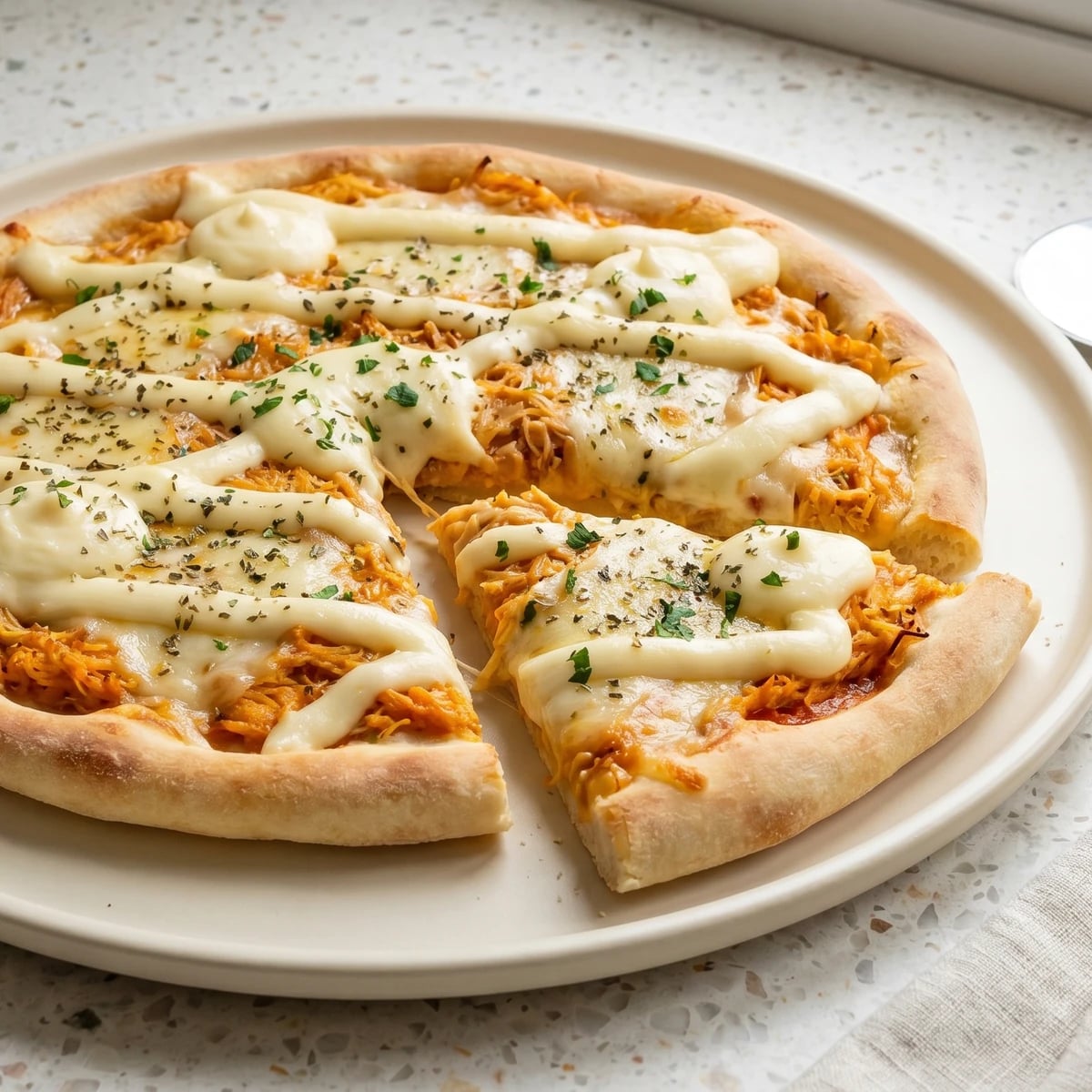 Pizza de Frango com Catupiry