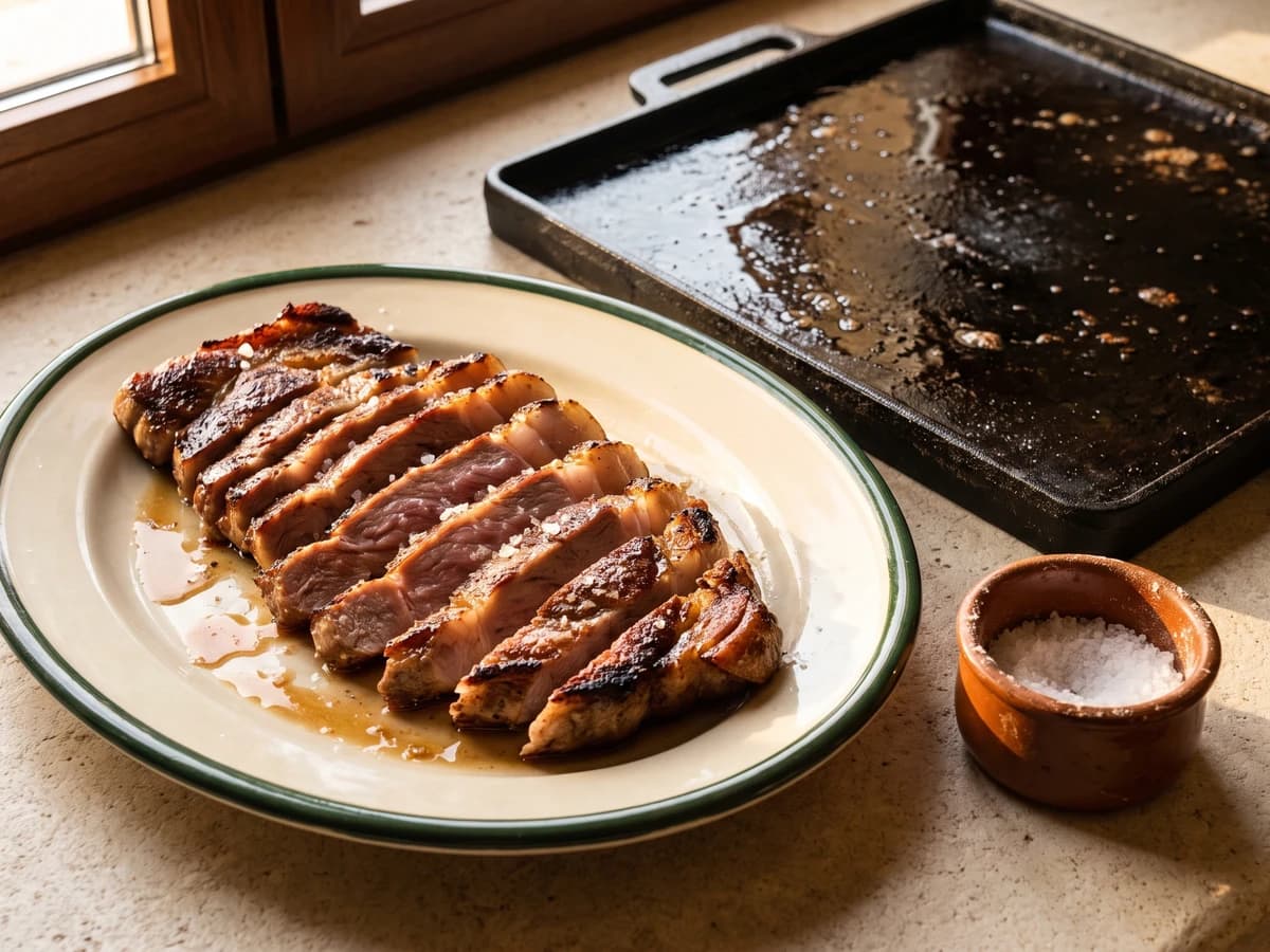Secreto Ibérico a la Plancha - Chef Isabel