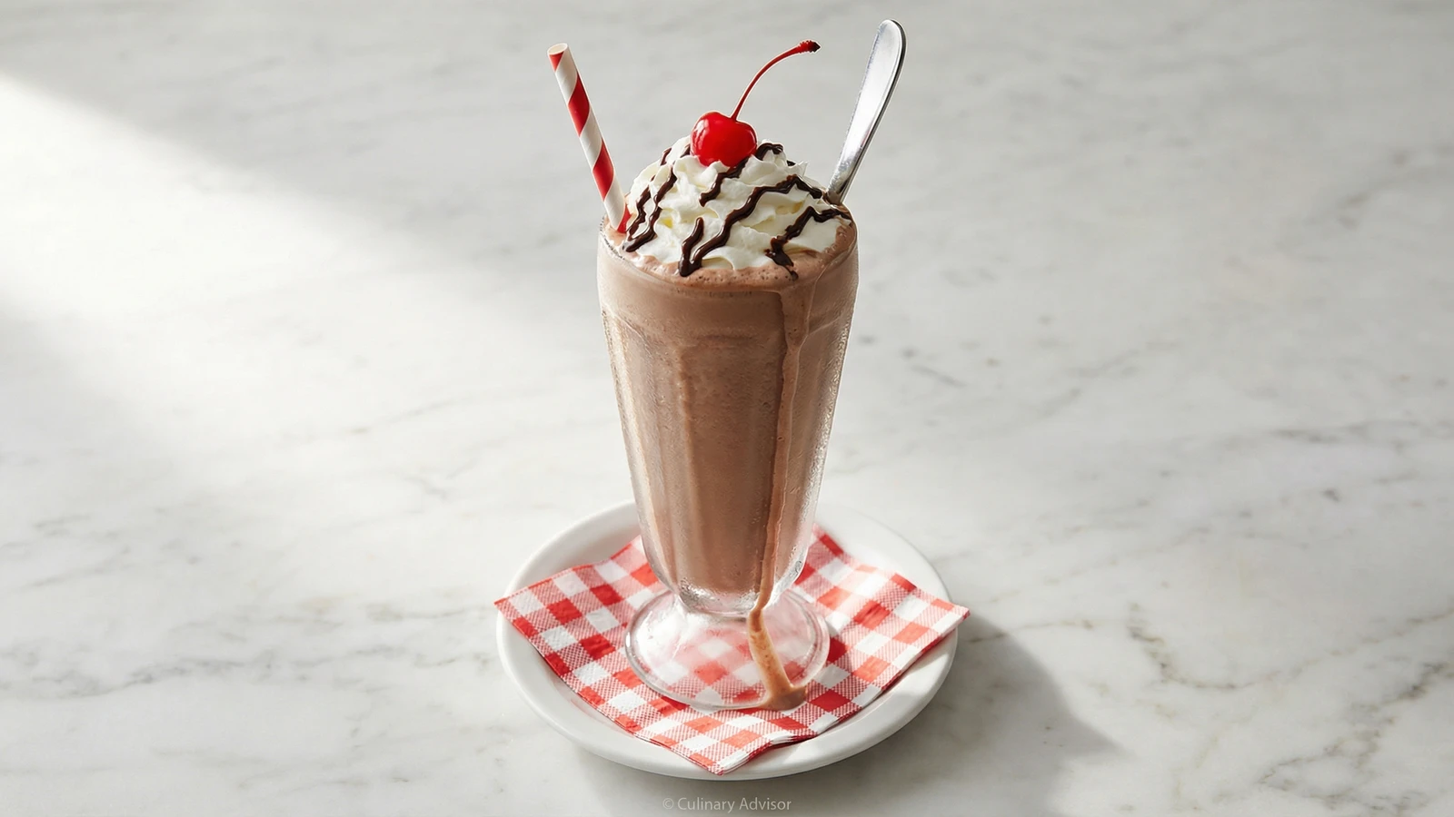 Classic Chocolate Milkshake