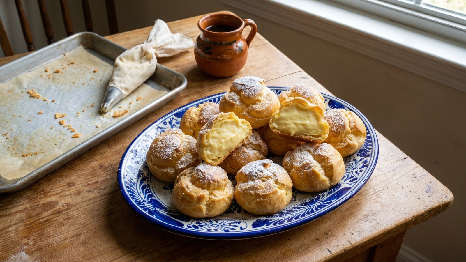 Repollos Rellenos de Crema de Puebla