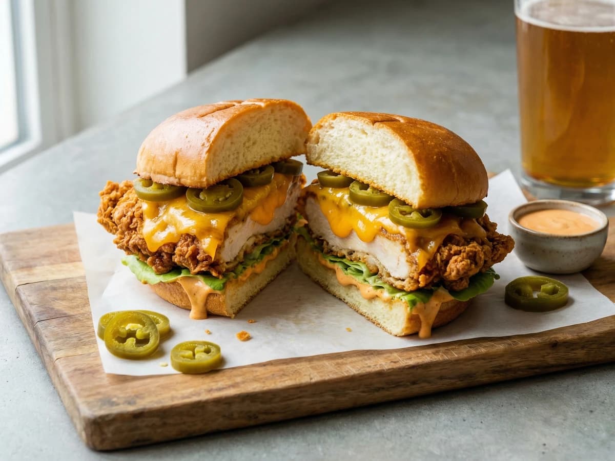 Portland Crispy Chicken Sandwich - Chef Dean