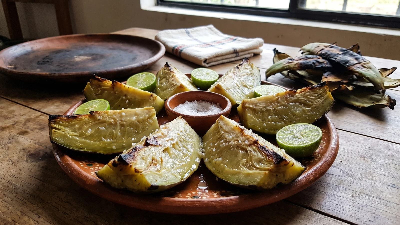 Quiote de Maguey Asado