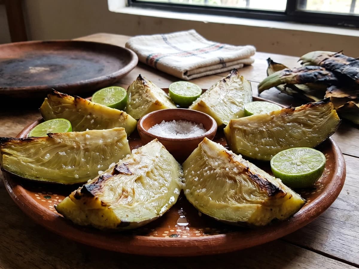 Quiote de Maguey Asado - Chef Lupita