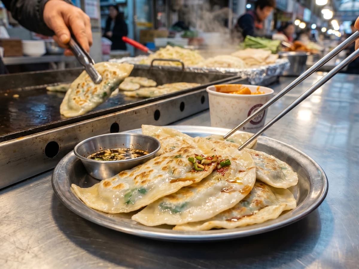 Nabjak-mandu (Daegu Flat Dumplings) - Chef Jeong-sun
