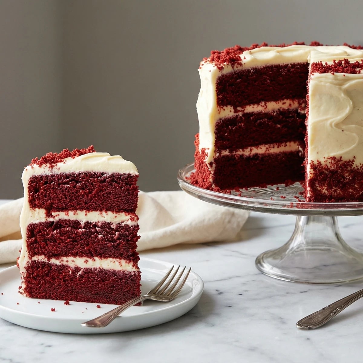 Classic Red Velvet Cake
