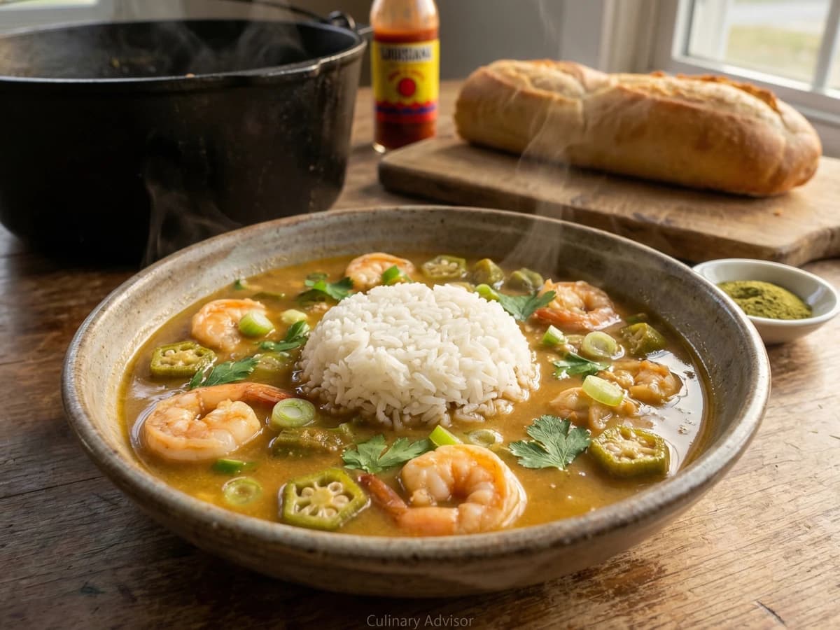 Shrimp and Okra Gumbo - Chef Remy