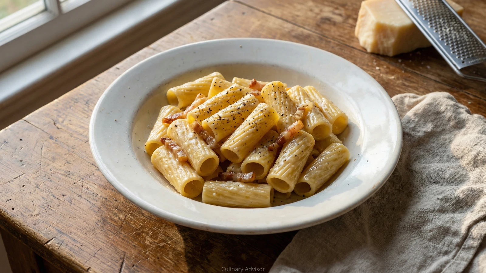 Rigatoni alla Gricia