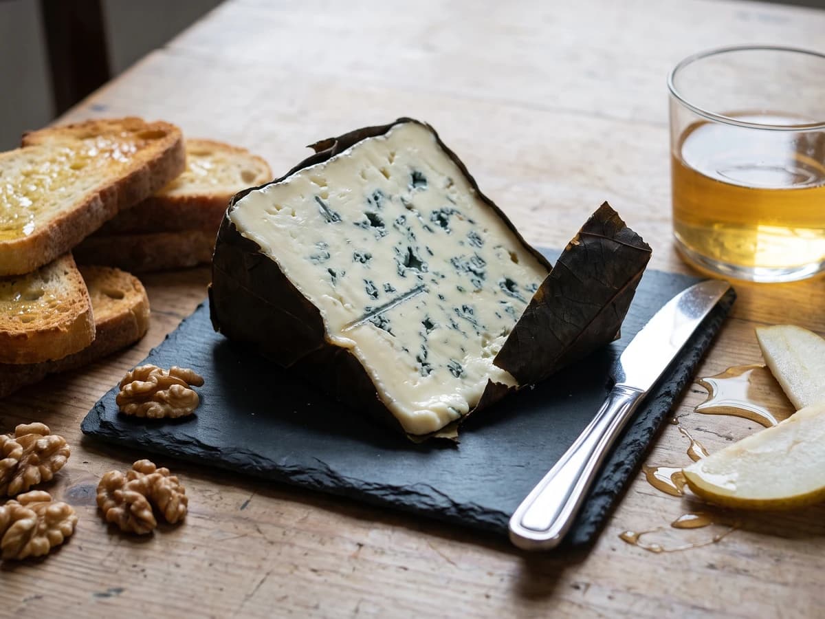 Queso de Valdeón con Pan y Nueces - Chef Isabel