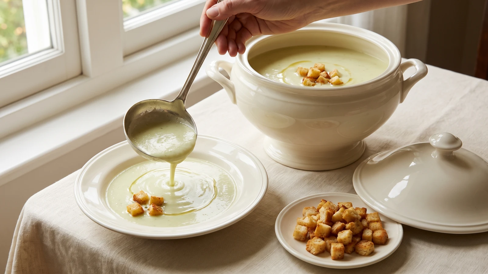 Velouté au Concombres, otherwise Danoise