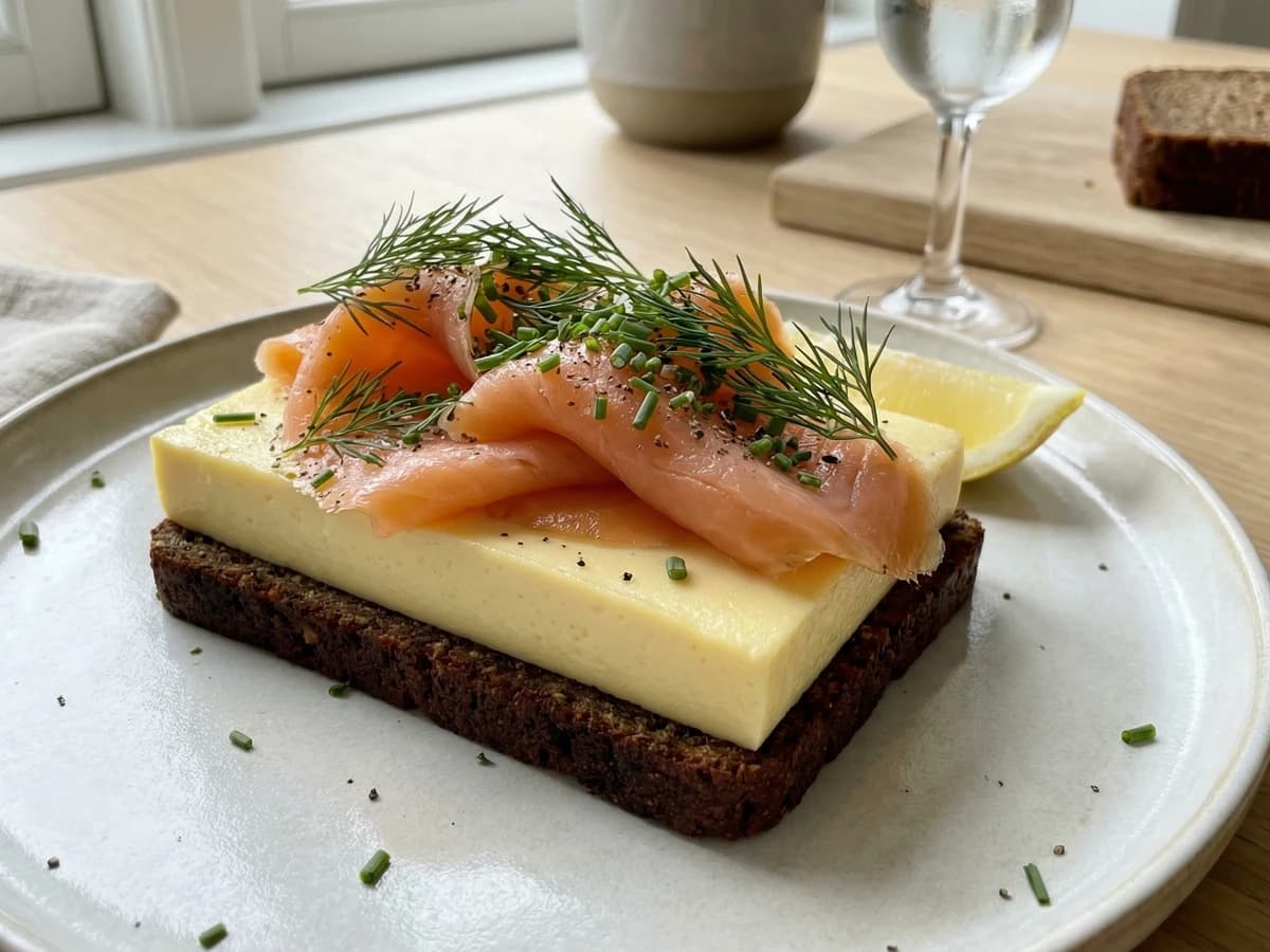 Roget Laks med Aeggestand