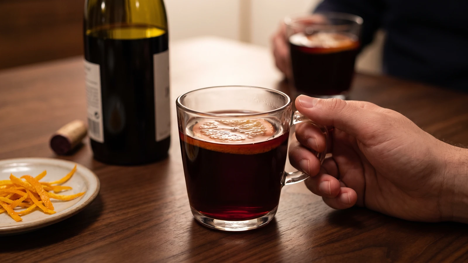 Hot Wine with Orange