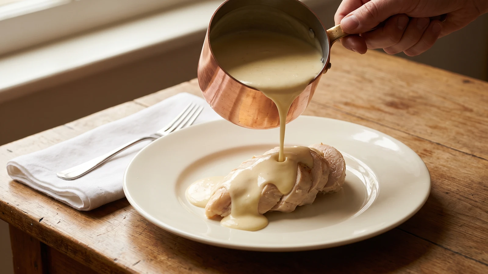 Ivory Sauce, or Albufera Sauce