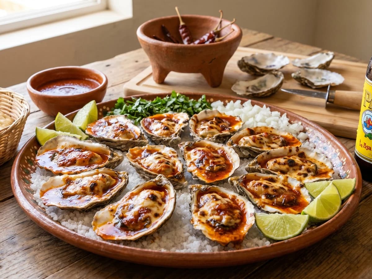 Ostiones a la Diabla Estilo Ensenada - Chef Lupita
