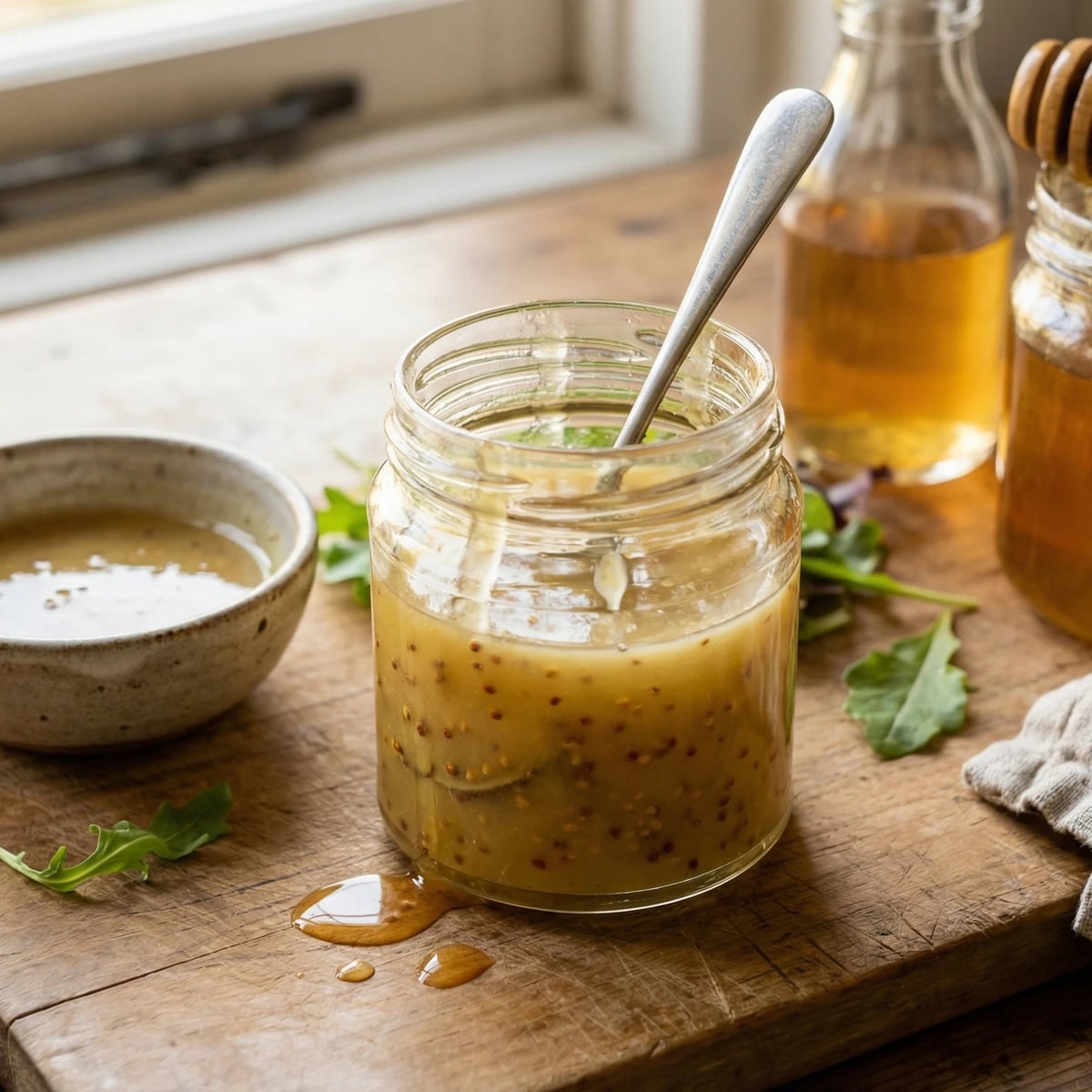 Honey and Mustard Dressing