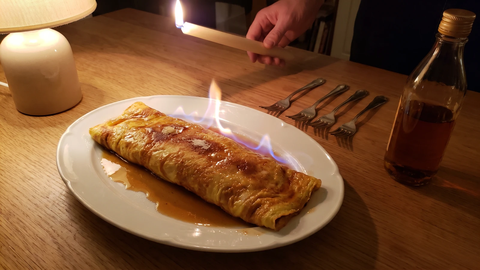 Example: Omelet With Rum