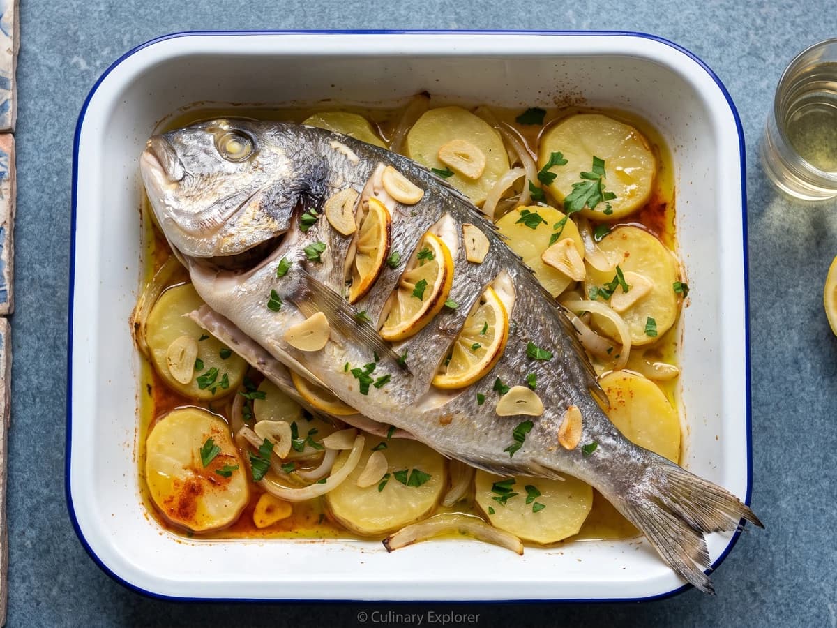 Besugo al Horno Cántabro - Chef Isabel