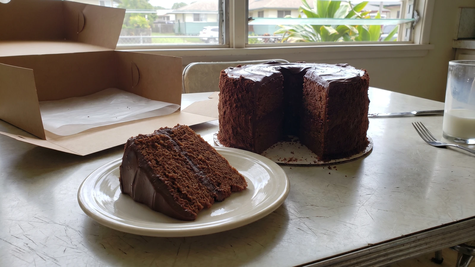Dobash Cake (Hawaiʻi Local Chocolate Chiffon Cake)