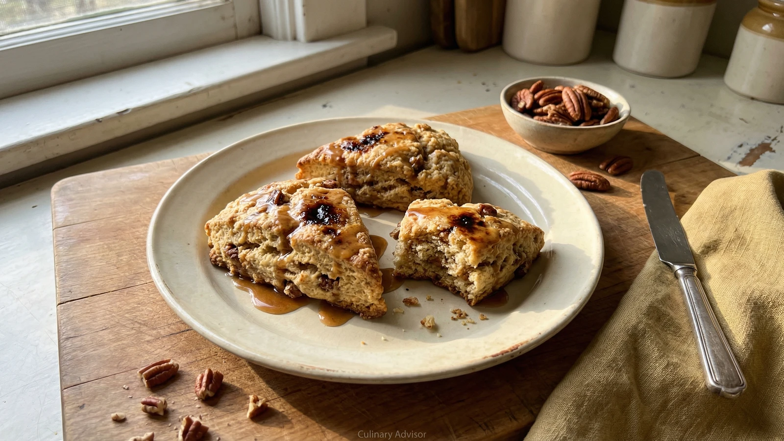 Pecan Praline Scones