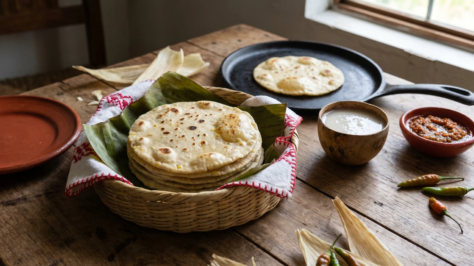 Tortilla de Maíz Nuevo Tabasqueña